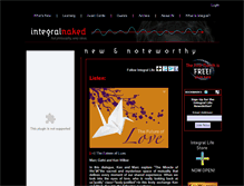 Tablet Screenshot of gettoonaked.integralinstitute.org